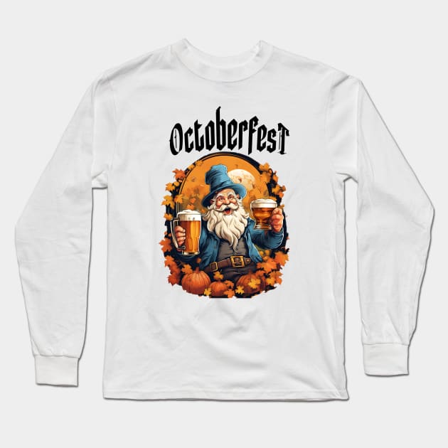 Octoberfest Long Sleeve T-Shirt by TooplesArt